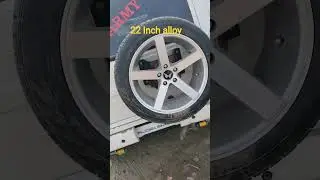 22 Inch alloy wheels Car Modified #trend #automobile #modificition #trendingshorts #splendor