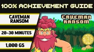 Caveman Ransom 100% Achievement Walkthrough * 1000GS in 20-30 Minutes *