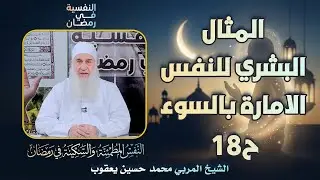 المثال البشري للنفس الامارة بالسوء ح18 🔍🔥النفسية في رمضان الشيخ المربي محمد حسين يعقوب