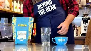 HOW TO MAKE: Dark Salted Caramel Iced Chocolate┃Zuma