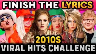 Finish the Lyric: 2010s Hits Challenge 🎤 | Part 2 &ndash; Can YOU Guess Them All?