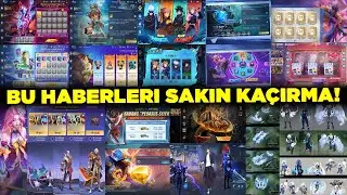 MLBB BOMBALARI PATLATTI HABERLER KAPAĞA SIĞMADI BEDAVA KOST&Uuml;MLER YENİ KAHRMAN ETKİNLİK VE DAHASI