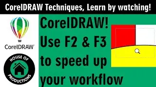 Coreldraw Tutorial - Zoom tutorial to speed up your workflow