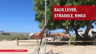 Back Lever, Straddle, Rings