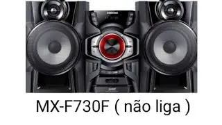 MX-f730 não liga, totalmente apagado