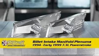 Riffraff Diesel Billet Intake Manifold Plenums 1994-Early 1999 7.3L Powerstroke