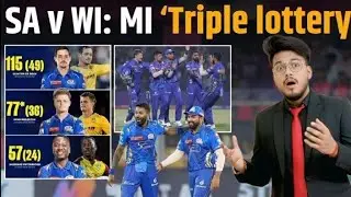 South Africa Vs West Indies 😳 | Top Fact Book 
