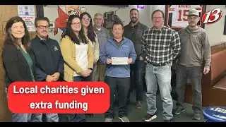 Networking group donates to four local charities some extra holiday season funding