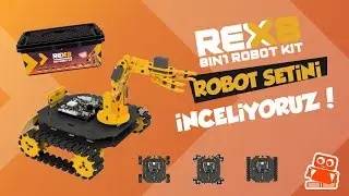 Yeni REX 8in1 Robot Setini İnceliyoruz! | REX Öğreniyorum #1