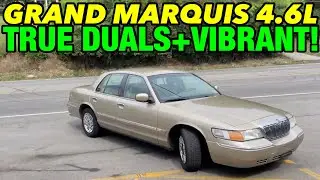 2000 Mercury Grand Marquis GS 4.6L V8 True Dual Exhaust w/ VIBRANT BOTTLE RESONATORS!