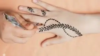 Very very simple mehndi design ll mehndi ka design short mehndi 2025 ka simple mehndi Henna Art 