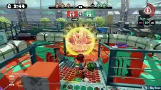 Splatoon - 3 vs 3 Sloshers' War【だいふく】