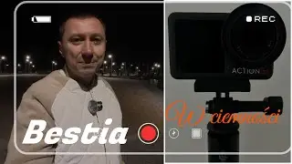 DJI Action 5 Pro - Bestia w ciemności! Testuję kamere w trudnych warunkach oświetleniowych!