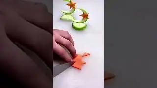 Christmas special vegetable decoration art ||DIY|| Vegetable art ||