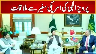 Pervaiz Elahi Meeting With American Ambassador | Express News | ID1P