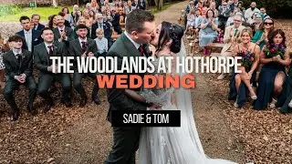A Calm Woodland Wedding at The Woodlands at Hothorpe