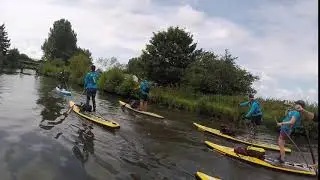 Bugle on Board - Flash Film Moments from TeamSUP's C2C England Crossing 2019