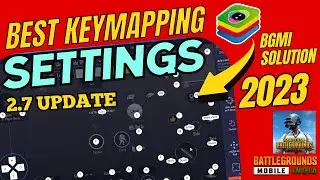 BGMI Best Keymapping And Control For Beginner | bluestacks key mapping | keymapping in bluestacks 5
