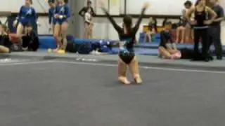 Anna Marie Level 8 gymnastics floor routine