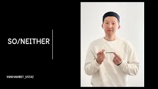 ҰБТ Ағылшын тілі So/Neither