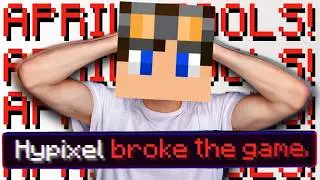 HYPIXEL APRIL FOOLS IS WEIRD!