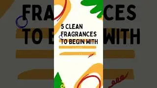 5 Clean Fragrances #youtube #youtubeshorts #shorts