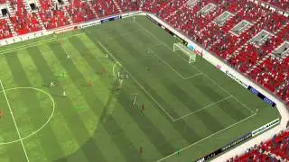 Detinho amazing goal FM11 / Классный гол Детиньо