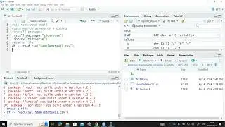 R : Introduction | Data Manipulations | Business Data File