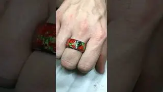 One of the first rings I made. #superman #dc #dccomics #handmaderings #jewelry #handmadejewelry