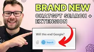 Brand New ChatGPT Search Engine - How To Use It And Is This The End Of Google?