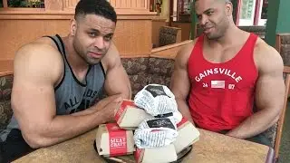Arby's Eating Challenge @hodgetwins
