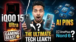 iQOO 15 Ultra Gaming Beast 😳 | AI Pins, OnePlus Nord 6 & #technews #iqoo15 #oneplus #ShiftingTech 