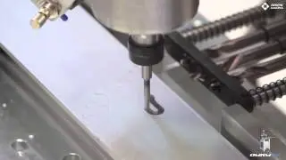 Routeur de copie avec triple perceuse les profil&eacute;s aluminium PVC  OMRM 117