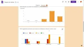 Analizar datos en los formularios de Google.