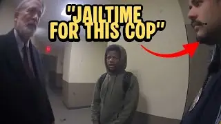 Racist ROOKIE Cop Tries To Bust A Judge