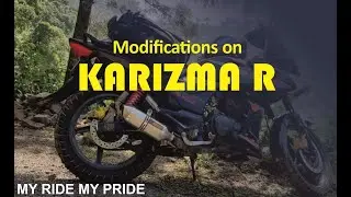 2 Years modifications on karizma R