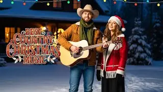 Country Christmas Acoustic Guitar for Study &ndash; Snowy Ranch Serenity