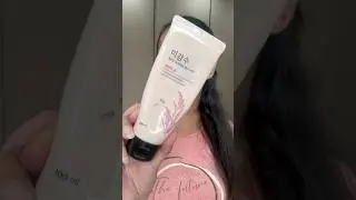 The face shop Rice water bright foaming cleanser✨#skincare #thefaceshop #facewash #shorts