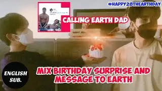 MIX Birthday Surprise And Message To EARTH On His 28th BDay | BL Wins