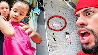 A CÂMERA FLAGROU A QUEDA DA ISABELA 💔 MACHUCOU O BRAÇO…