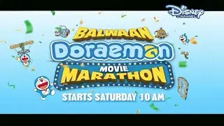 Disney Channel India | Balwaan Doraemon Movie Marathon Promo (2026)