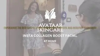 Insta Collagen Boost Facial at home smoothes and brightens your skin texture