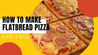 How to make flatbread pizza | Easy | Kid friendly recipe | OhEllieFun