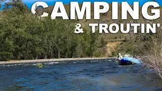 Camping and Fly Fishing for Big Native Trout with Jerry French