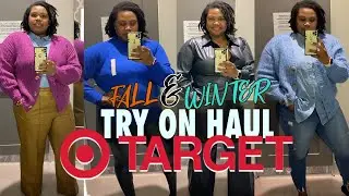 Trying on the NEW IN at Target! FALL Winter PLUS SIZE Try on Haul 2021