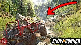 SnowRunner: These NEW, REALISTIC Rock Crawling Trails are BEAUTIFUL!