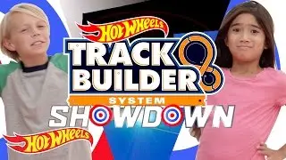 Track Builder Showdown! Scotty vs. Aubrey | Track Builder | @HotWheels