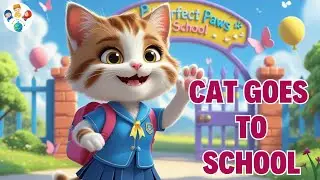 AI Cat | Viral Cat Memes | First Day at School | Best Cat Videos of the Decade | 3D Animation Story