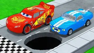 CARS vs POTHOLES in Teardown