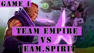 Dota 2 Gameplay - Team Empire vs Team.Spirit (The Shanghai Major Tournament Game 2)